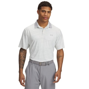 【UNDER ARMOUR】UA 男 Drive Chill 印花短POLO_1389597-100