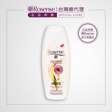 Rosense植萃光澤潤髮乳 400ml｜玫瑰精油 潤髮乳 滋潤