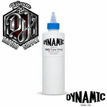 DH專業紋身器材~D牌"DYNAMIC進口動力*紋身專用三倍白色料(眾多紋身師指定用色料)原廠授權有保障*用過的都知道~
