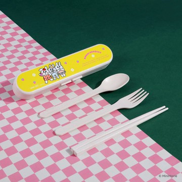 環保餐具套裝  BUNNI KONBINY - 兔兔自拍 網紅聯名