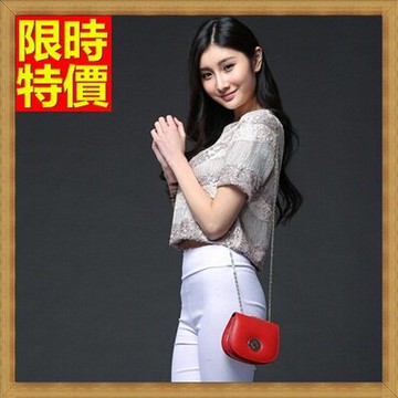 現貨+預購 肩背包手提包-真皮鏈條圓盒時尚磁扣迷你小包包18色71y12【獨家進口】【米蘭精品】