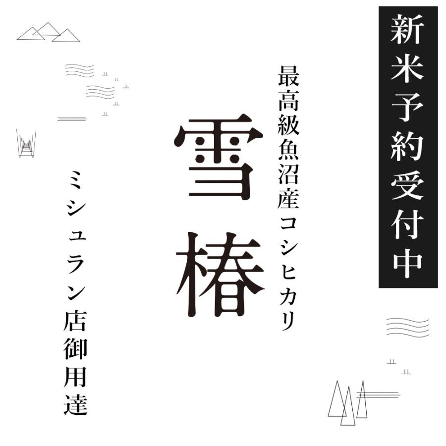 令和5年産 新米予約 魚沼産こしひかり特別栽培米「雪椿」 5kg 魚沼産こしひかり 白米 贈答用 お祝い ブランド米 ギフト 内祝い 送料無料 プレゼント