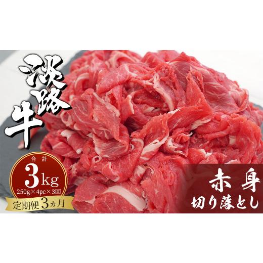 ふるさと納税 兵庫県 淡路市 淡路牛赤身切り落とし 1kg（250ｇ×4PC）