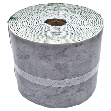 iINDOORS 泡棉立體防撞踢腳線 加厚耐撞耐磨  1捲  10 x 500cm  F款 灰色