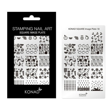 Konad 方型圖案版-sq018