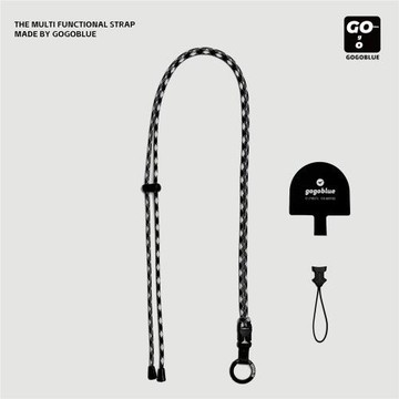 gogoblue原創 快拆可調節細款掛脖繩 手機耳機工牌多功能掛繩