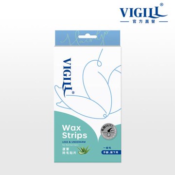 【VIGILL 婦潔】蘆薈除毛貼片-手腳用 大16片/盒(2026年新版)