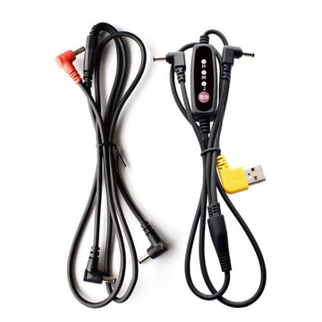 風扇空調工作衣服USB三通連接電源DC3.8線5V 7.4V涼膚機配件隨身