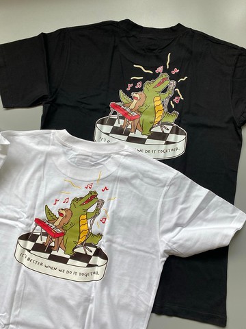 Singing Cotton T-shirt / M L / 2 色