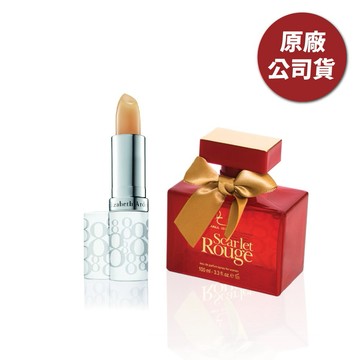 Elizabeth Arden 雅頓 八小時潤澤護唇膏3.7G+Dorall Collection 杜拜多多香選 緋色胭脂女性淡香水 100ML (原廠公司貨)