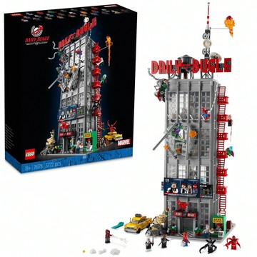 LEGO 樂高 76178 蜘蛛人系列 號角日報 Daily Bugle Set 塑膠 ABS 積木玩具 18歲以上  1盒