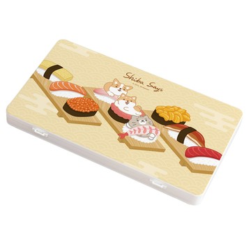 【柴語錄】口罩隨身收納盒-壽司系列 大滿貫 （18.4x10.4x1.5cm） _廠商直送