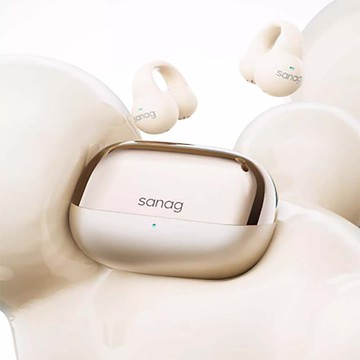 【免運】sanag塞那S2S藍牙耳機耳夾式氣骨傳導運動不入掛耳開放