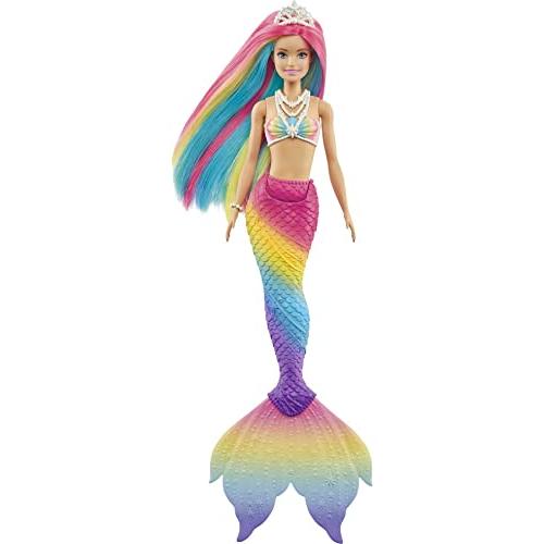 バービー Barbie Dreamtopia Rainbow Magic Mermaid Doll with