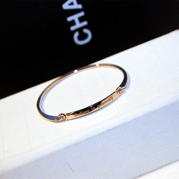 玫瑰金純銀手環 手鍊 -時尚潮流刻字造型生日情人節禮物女飾品2色73jq34【獨家進口】【米蘭精品】