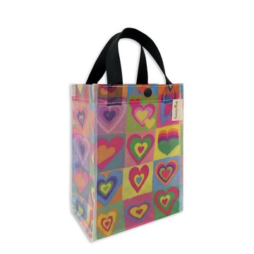 SunnyBag-小直式防水購物袋-心動頻率