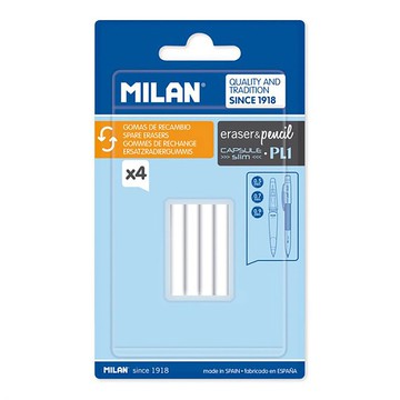 MILAN 自動鉛筆補充橡皮擦(適用CAPSULE SLIM/PL1系列)