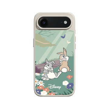 iPhone Air SolidX 貝殼灰 - 迪士尼-經典系列 Disney Classics - 小鹿斑比 - 桑普與邦妮