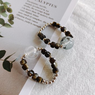 【Cinnamonmon 希娜夢夢 香氛飾品】神秘金沙精油戒 轉運來