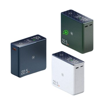 工程師等級磁吸無線行動電源 20000mah 電壓數值顯示大容量超薄小巧便攜pd快充20w適用於蘋果