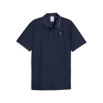 PUMA 高爾夫系列RC緹花短袖Polo衫 男性