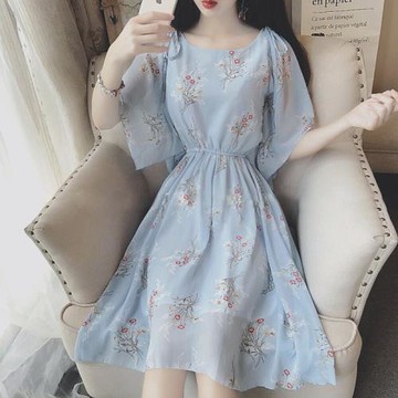 夏季薄款偽娘變裝裙大碼男士反串連衣裙寬松顯瘦女裝大佬中長裙子