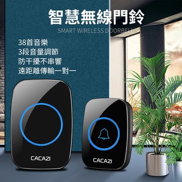 【挪威森林】一對一 智慧家用遠距離無線門鈴(1對1無線電鈴)