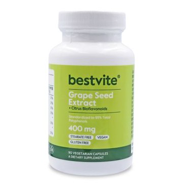 【Bestvite】必賜力葡萄籽精華膠囊1瓶(90顆)