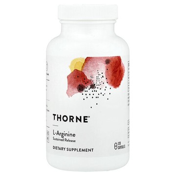 Thorne, L-精氨酸，120 粒膠囊（每粒膠囊 500 毫克）