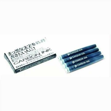白金牌 CARBON INK 碳素墨水管3盒入*SPC-200【領券滿額再折千7/31止】