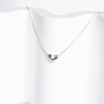 簡約愛心925純銀項鍊