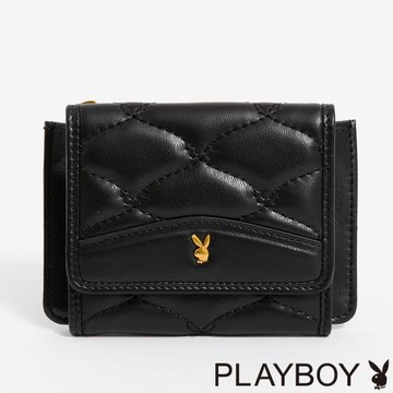 PLAYBOY - 零錢包  Top-Notch系列 - 黑色