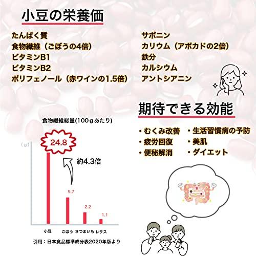 大豆屋＜高鍋商事＞ 特選大納言小豆 1kg (1kg×1袋) 北海道産 国産 令和4年産 (保存に便利なチャック付き袋) 小豆 あずき 乾燥小豆