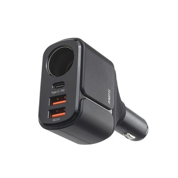 RASTO RB13車用擴充54WPD雙QC3.0快速充電器