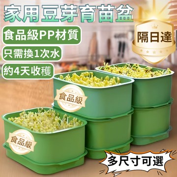 隔日達⚡台灣現貨⚡新款豆芽盆 水培育苗盆 芽苗菜 家用豆芽無土栽培水培盆 蔬菜髮芽 水耕栽培 水耕蔬菜 豆苗種植 種菜盆