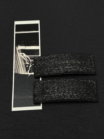 織間 手織蠶絲髮夾