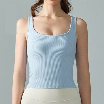 現貨+預購 女 瑜珈背心運動服內衣短袖T恤瑜珈服透氣速乾-內搭上衣4色74ld41【獨家進口】【米蘭精品】