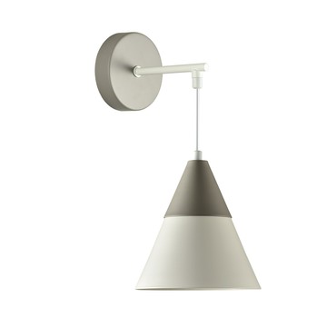 北歐風床頭 honey comb 簡約現代臥室閱讀壁燈  灰色