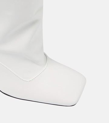 The Attico Sienna leather knee-high boots