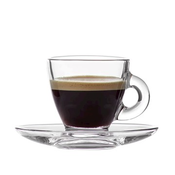 LAV HORECA 土耳其 羅馬系列 咖啡杯 95ml 附底盤（12入組）