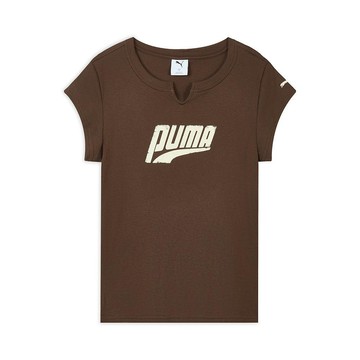 PUMA 流行系列DIRECT BRIEF 女 短袖上衣 63860790