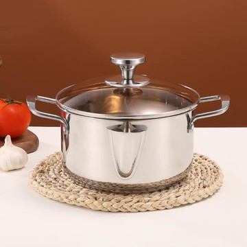 濾油湯油分離304不銹鋼奶鍋家用濾油湯鍋坐月子去油鍋