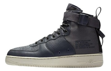 SF AIR FORCE 1 MID DARK GREY
