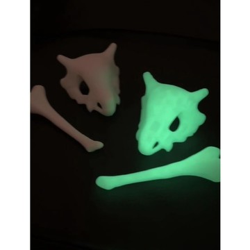 無用良品 嘎啦嘎拉髮飾 頭盔面具髮簪 3D打印 夜光飾品 可愛髮夾 髮飾 生日禮物 交換禮物 少女感簪子 小廢物