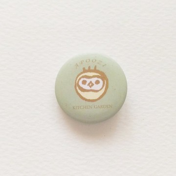 貓頭鷹 25mm徽章
