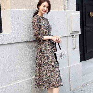 すぐに 実行 ダウンタウン 大人 の 花 柄 ワンピース E Systems Jp