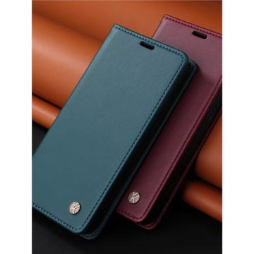 適用于三星A55手機殼A54磁吸皮套A53翻蓋A52新款A25保護套A24防摔A23插卡A73男女A33全包A34高檔小羊皮紋A13