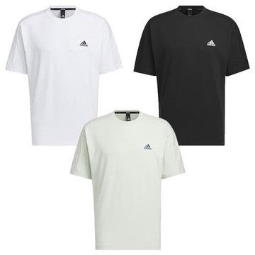 【下殺】Adidas 短袖上衣 男裝 女裝 寬鬆 純棉 白/黑/綠【運動世界】IM8769/IM8770/IM8771