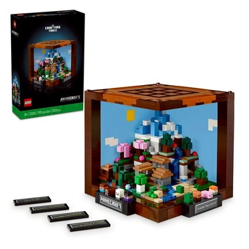 LEGO 樂高 21265 Minecraft 工作台 Set 積木拼砌玩具 1195 pcs 15週年紀念版  1盒  多色