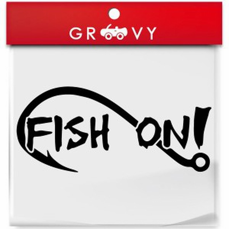 Fish On 魚 釣り 車 ステッカー フィッシング Ver2 カッコイイ バス 海 釣り ルアー リール ロッド ライン エンブレム シール デカール 通販 Lineポイント最大1 0 Get Lineショッピング